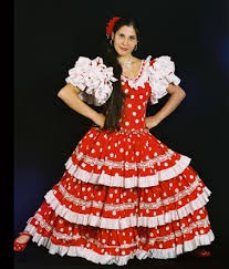 een echt spaanse jurk
